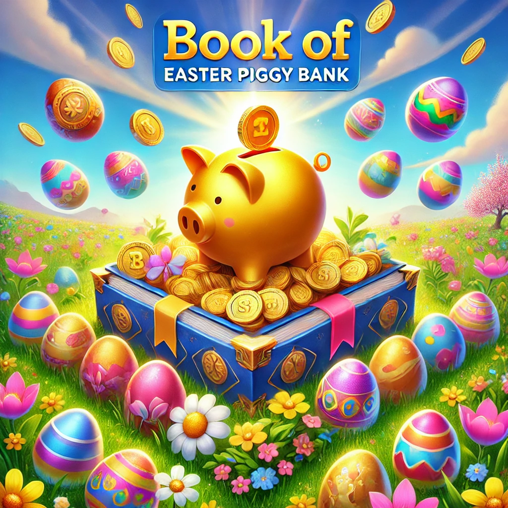 Book Of Easter Piggy Bank: Joy